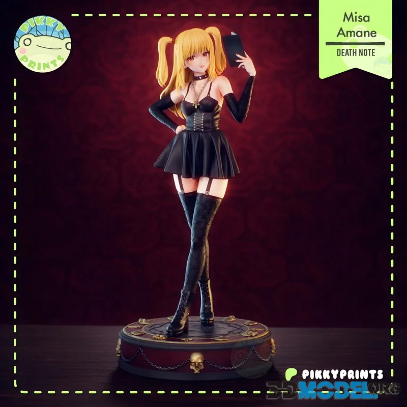 Pikky Prints - Death Note - Amane Misa – Printable