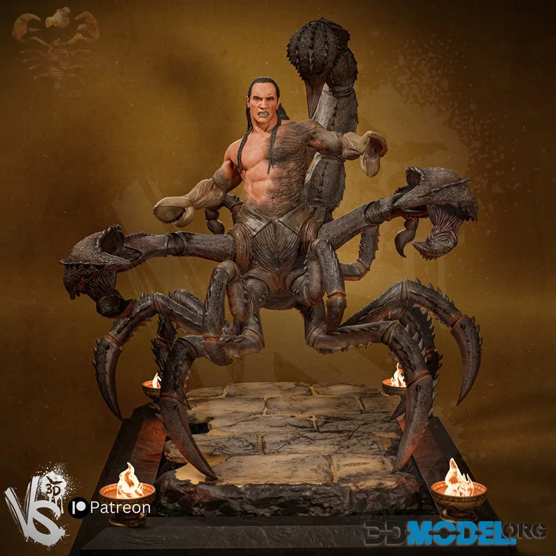 VS3D - The Scorpion King Mummy Returns – Printable