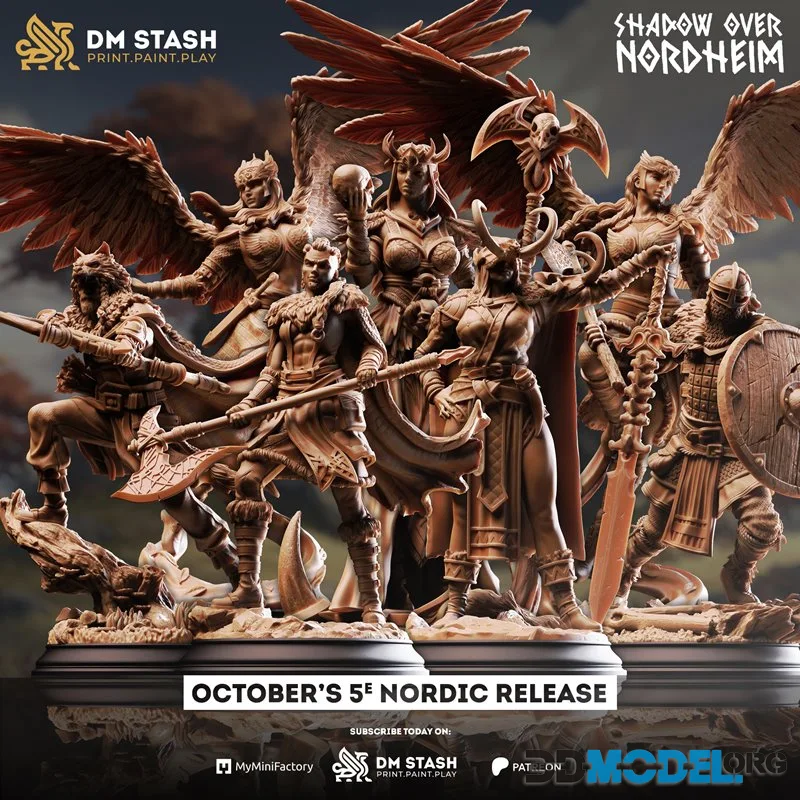 DM Stash - Shadow Over Nordheim October 2025 – Printable