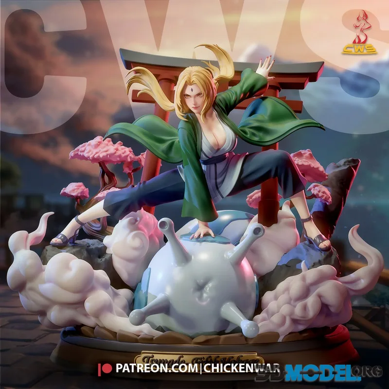 CW Studio - Tsunade Hokage – Printable