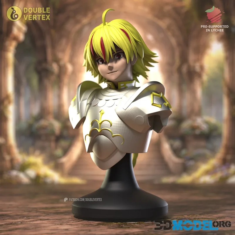 Double Vertex - Saber Richard I - Fate - Strange Fake Bust Figure – Printable