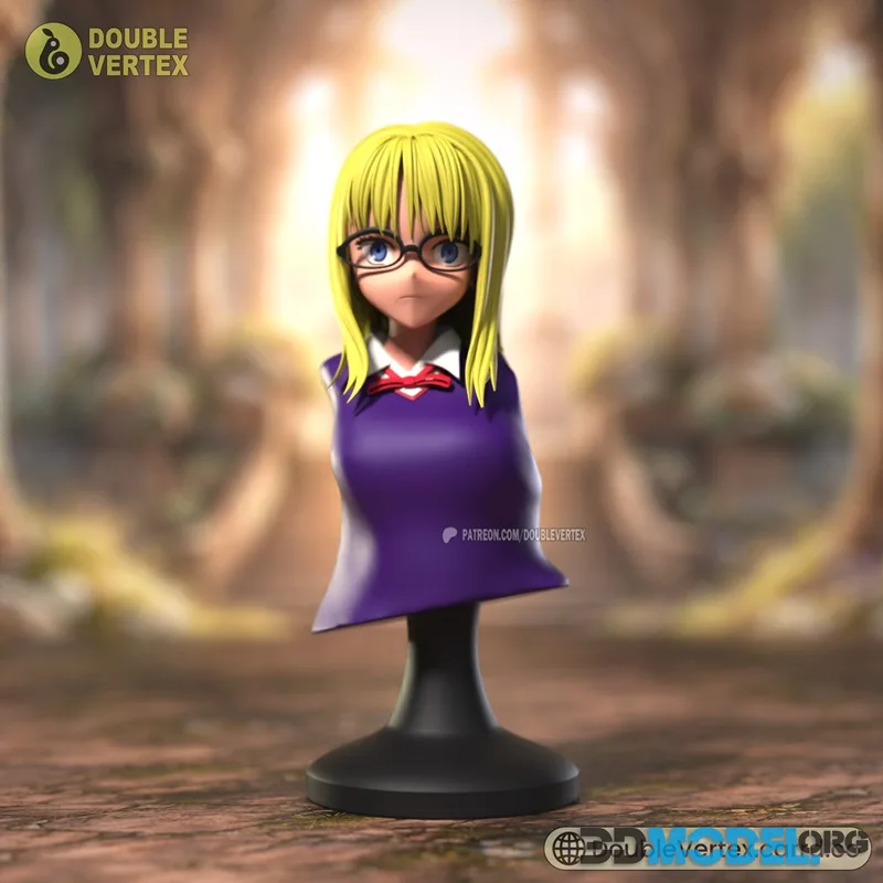 Double Vertex - Sajou Ayaka - Fate - Strange Fake Bust Figure – Printable