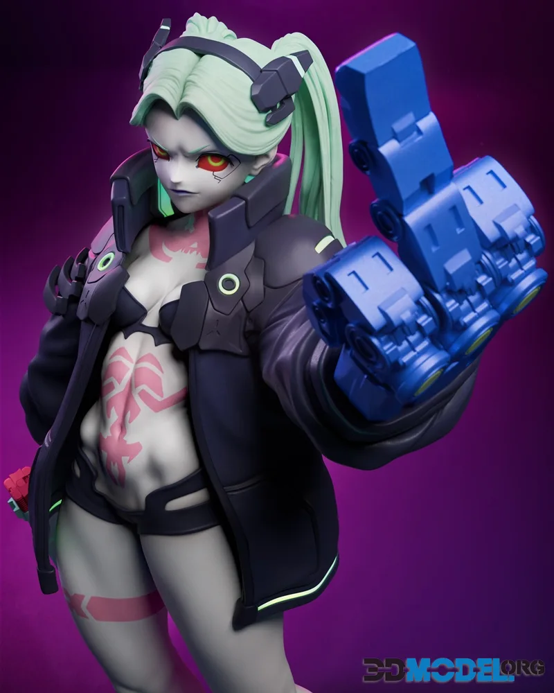 CA 3D Studios - Rebecca - Cyberpunk – Printable