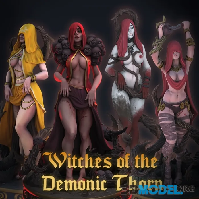 Astland - Witches of the Demonic Thorn Full set – Printable