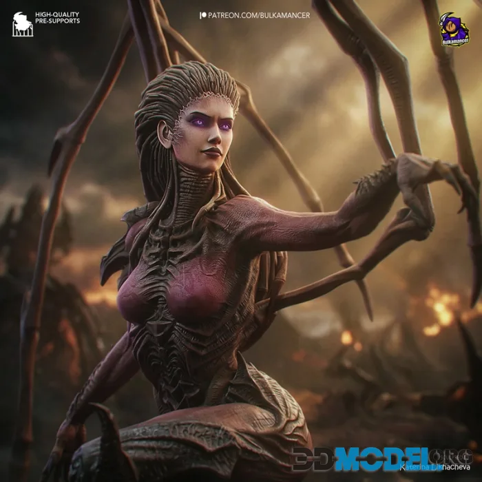 Bulkamancer Sculpts - Kerrigan – Printable