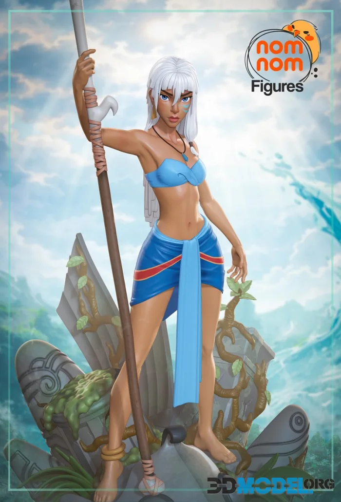 Nomnom Figures - Kida - Atlantis – Printable