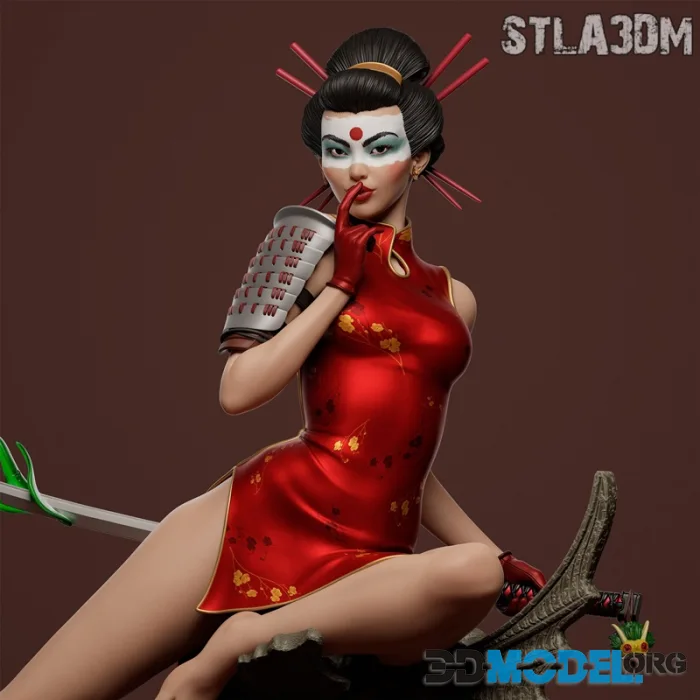 Abe3D - Katana Bombshell – Printable