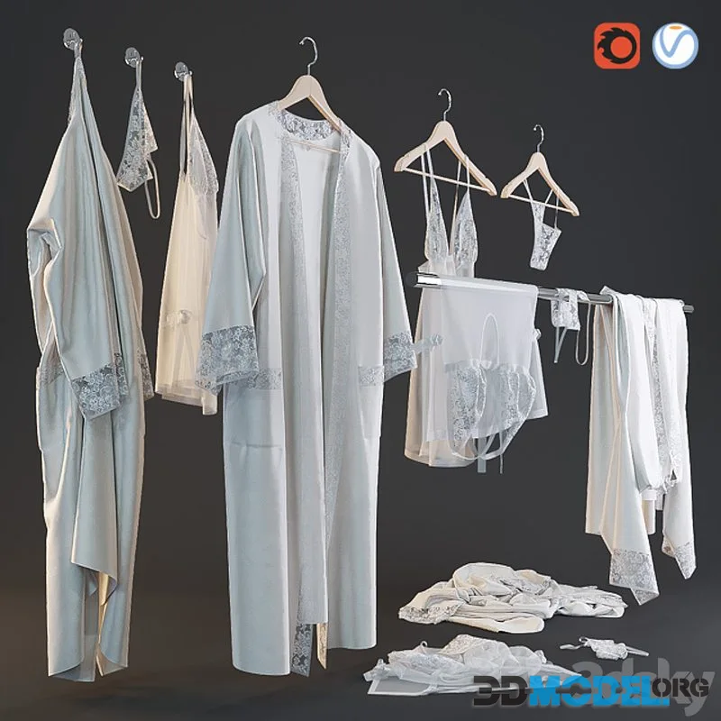 A set of women's clothing