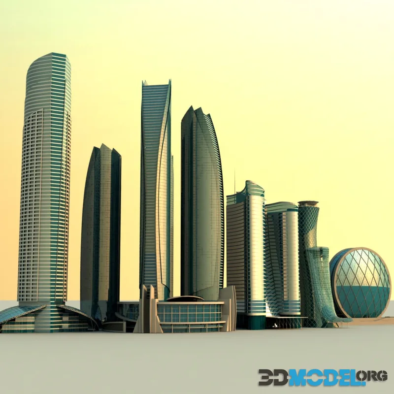 Abu Dhabi Buildings (PBR)