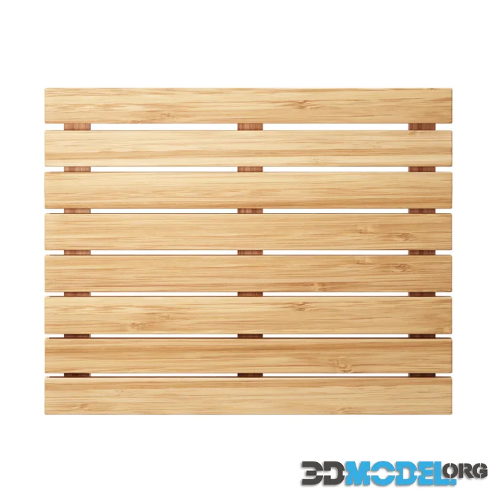 Aden Bath Bamboo Mat by Bloomingville