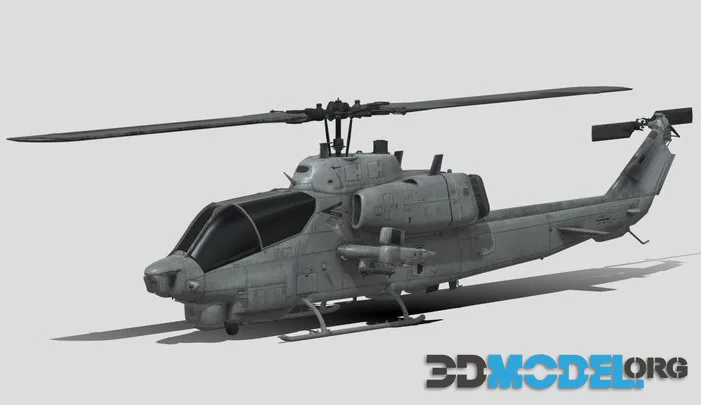 AH 1W Supercobra Attack Helicopter (PBR)