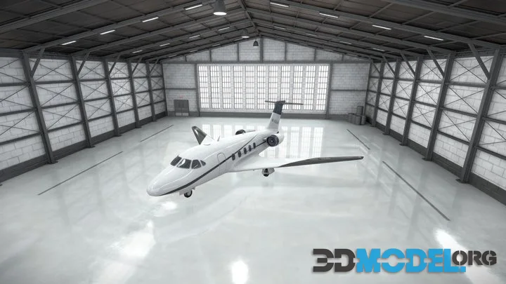Airplane Hanger (PBR)