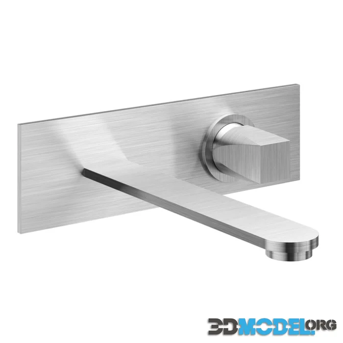 Aline Wall-Mounted Washbasin Mixer by Rubinetterie Frattini