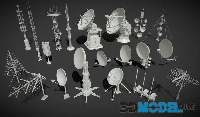 Antennas   20 Pieces   Part  2 (PBR)