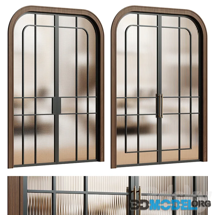 Arched glass door – Interior door 256