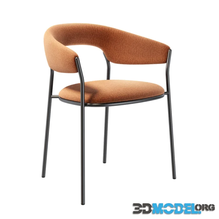 Archie Metal Chair by MDF Italia