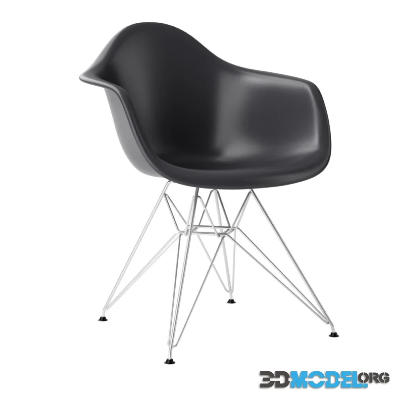 Armchair DAR Wire Base by Vitra