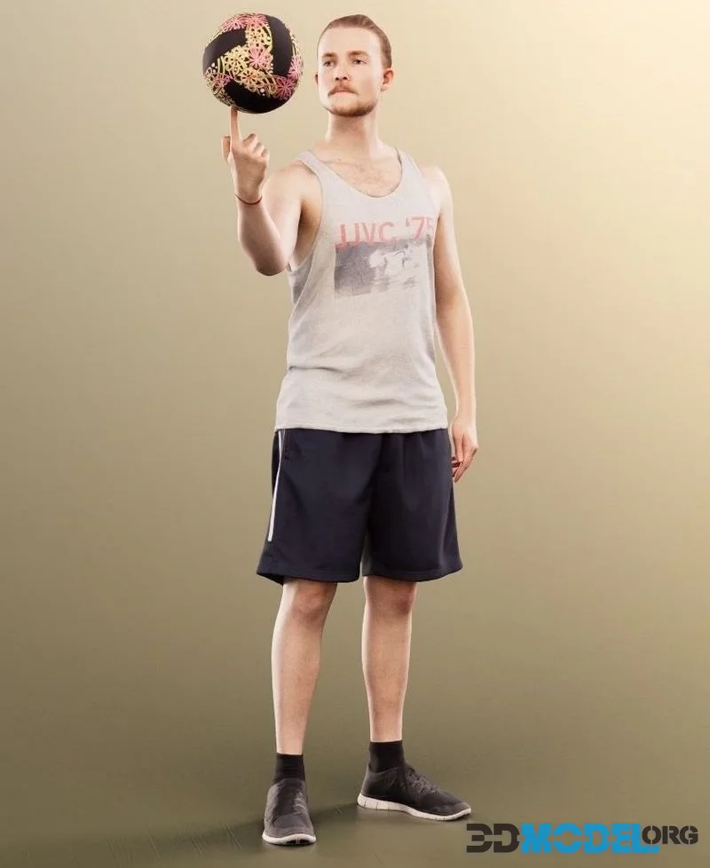 Athletik Man Playing With Ball (PBR)
