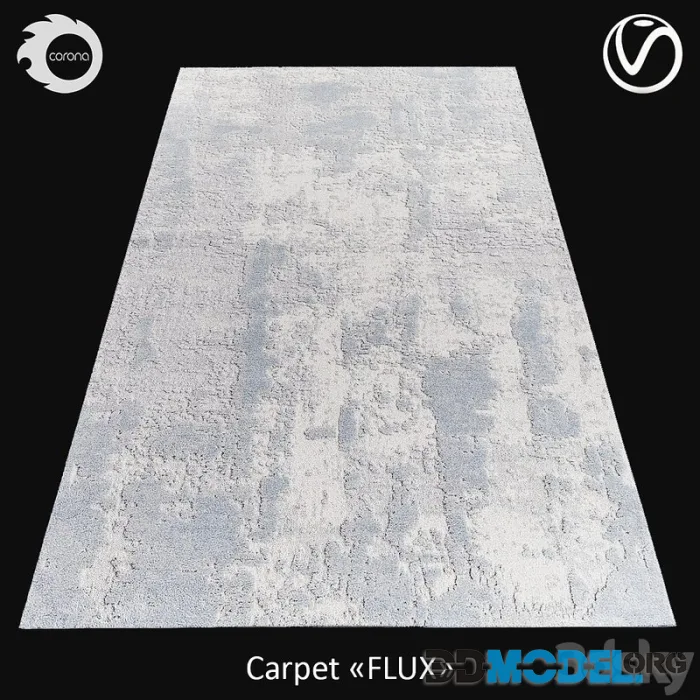 Belgian wool carpet FLUX