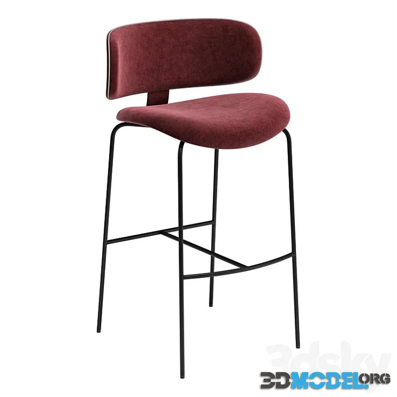 Black tie natalia stool
