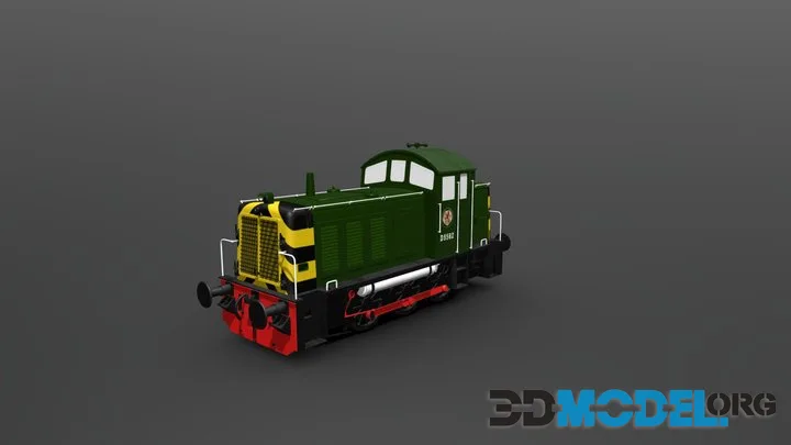British Rail Class 07 Shunter Green