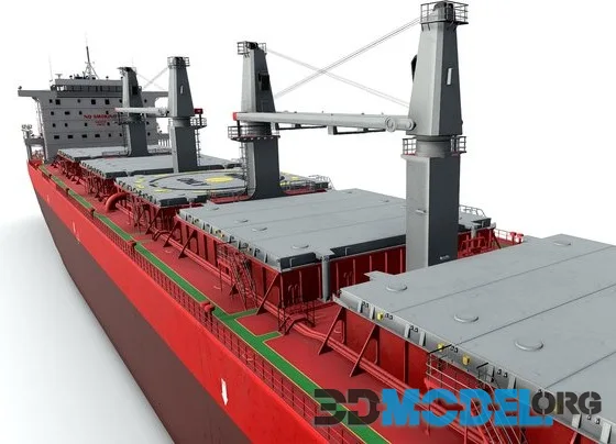 Bulk Carrier Red (PBR)