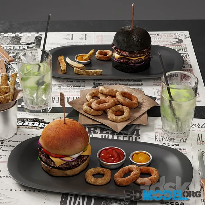 Burger set