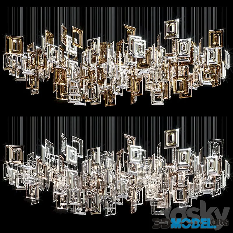 Chandelier Light Vargov – Geometric
