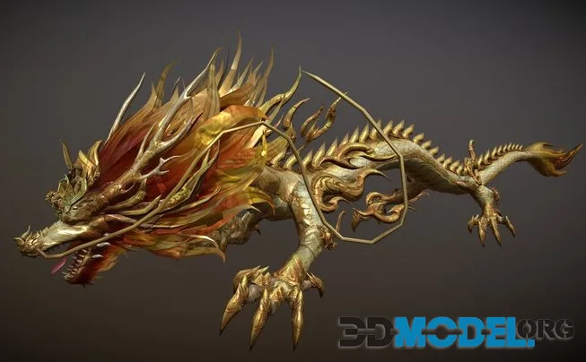Chinese Dragon (PBR)