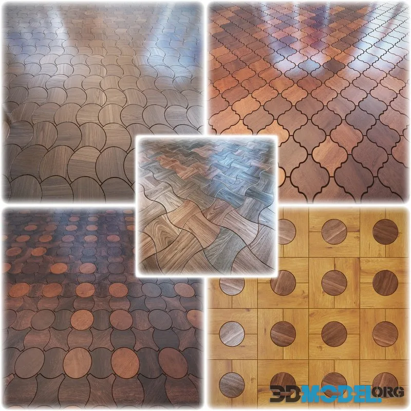 Collection of parquet Jamie Beckwith. Part 01