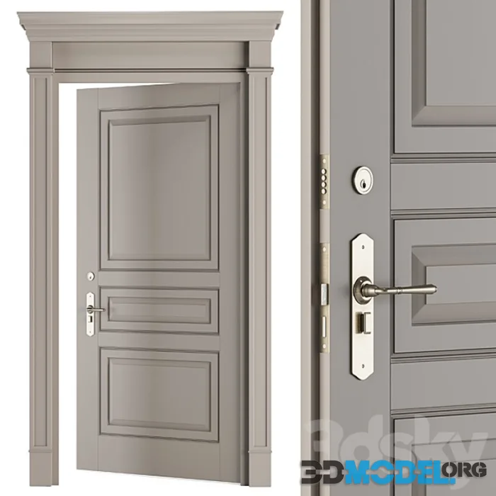 Cream Front Classic Door Set 35
