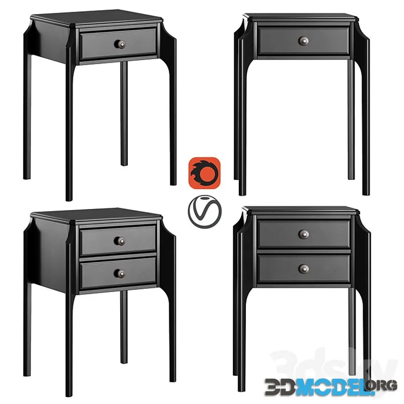 Dantone Home Bedside table Le Visage
