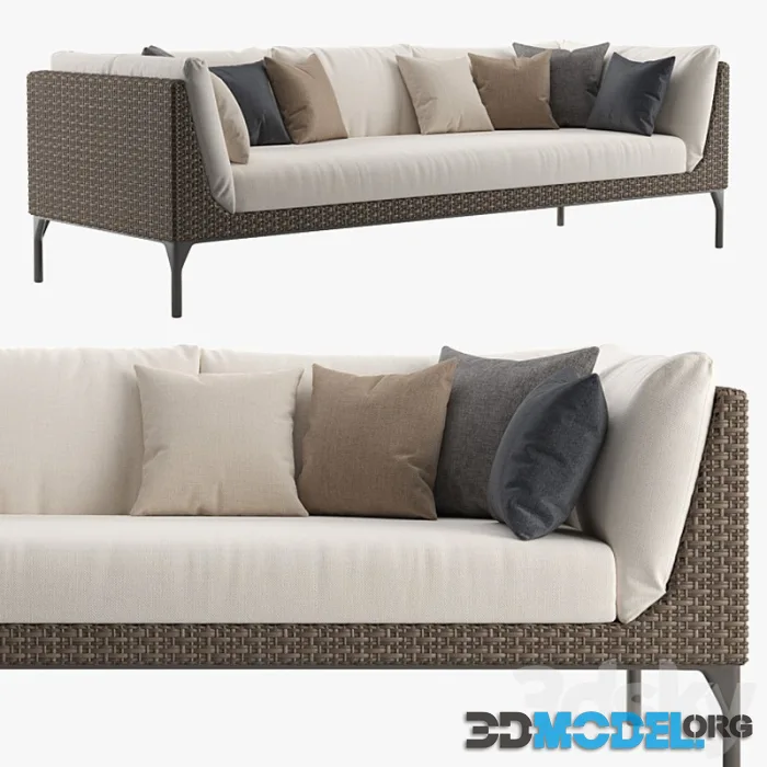 Dedon MU 4-seater sofa outdoor