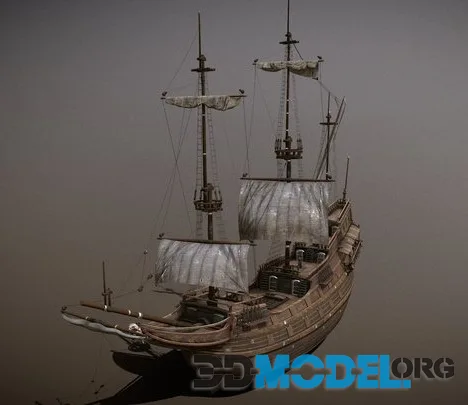Dutch Ship Large (PBR)
