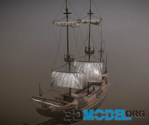Dutch Ship Medium (PBR)