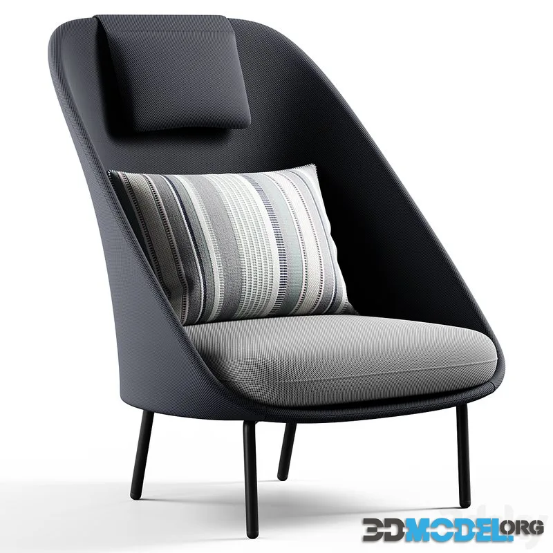 Expormim – Twins high armchair MUT Design