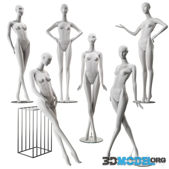 Female mannequins stylized Juno