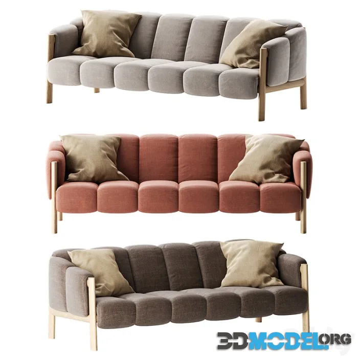 Garden sofa PLUMON by Kettal