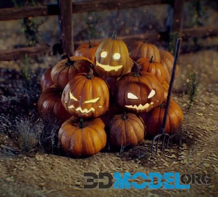 Halloween Pumpkins (PBR)