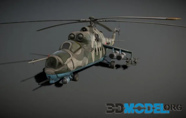 Hind Attack Helicopter