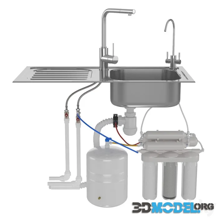 Household reverse osmosis filter