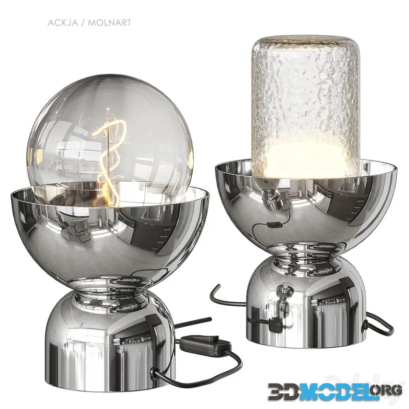 Ikea ACKJA MOLNART table lamp