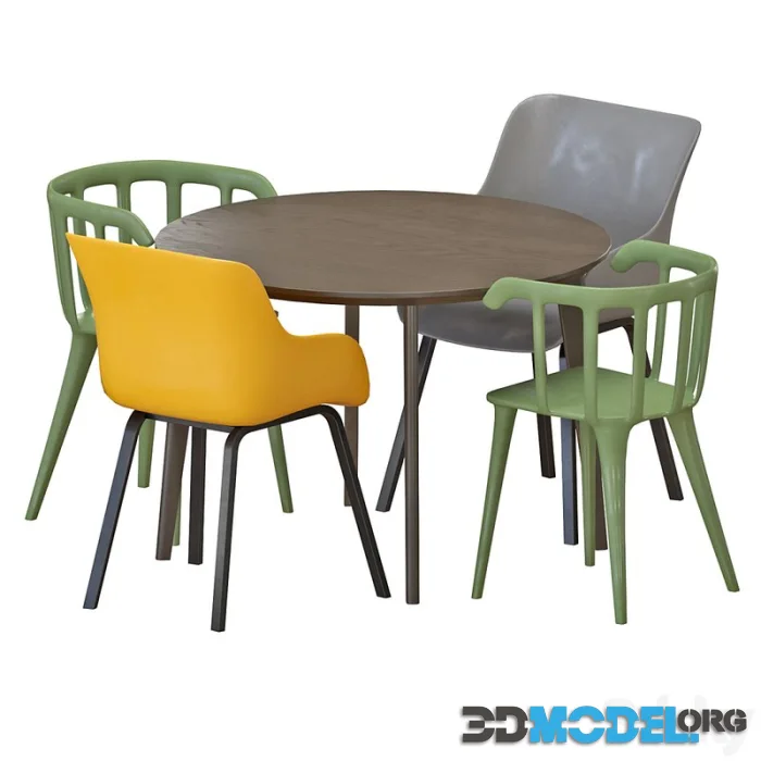 IKEA LISABO Table And Chairs set 2