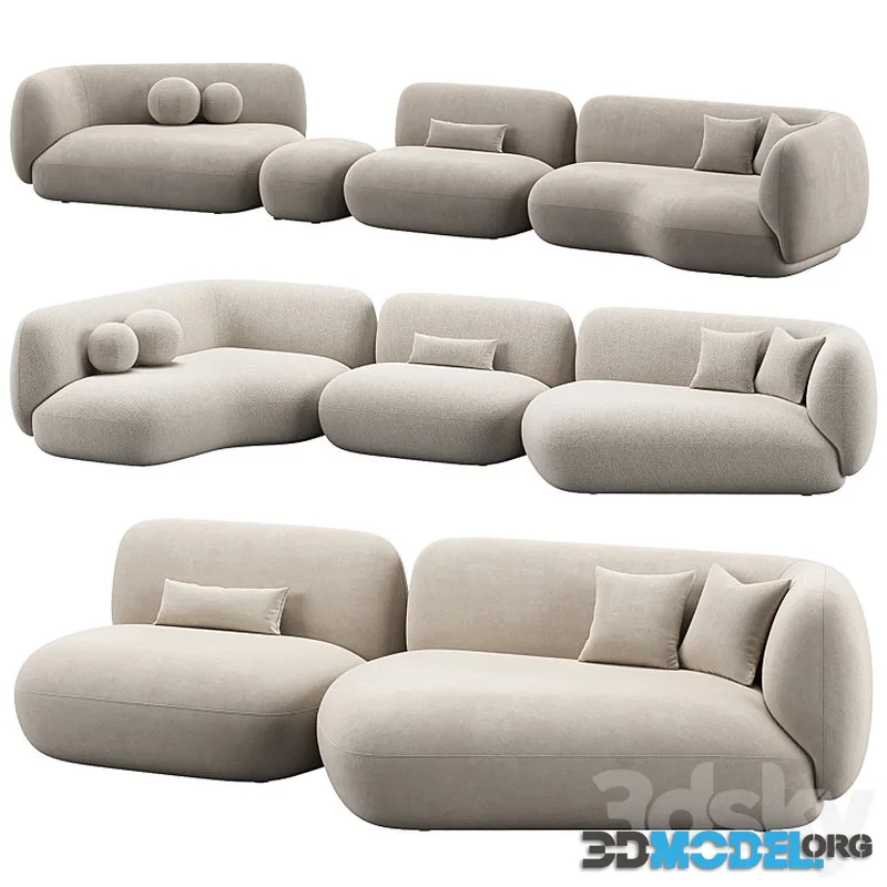Jade Sofa 1 by Potocco
