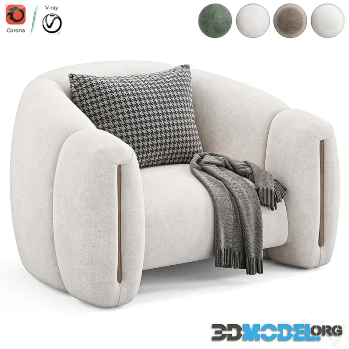 Jaqueline Armchair by Salmafurniture