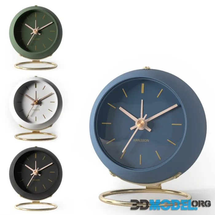 Karlsson Alarm Clock Globe