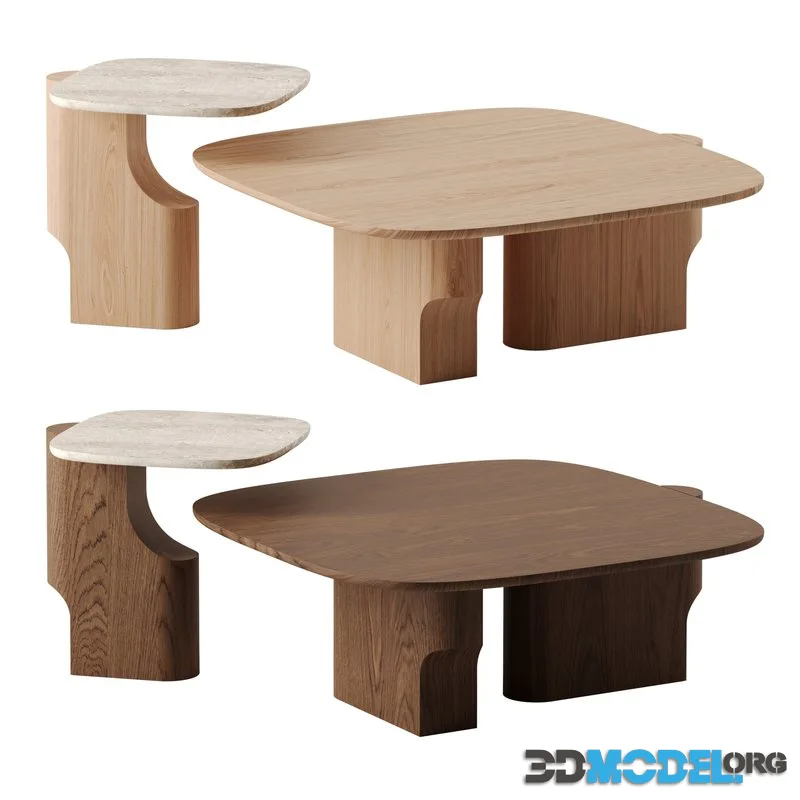 KENYA coffee tables by Paolo Castelli