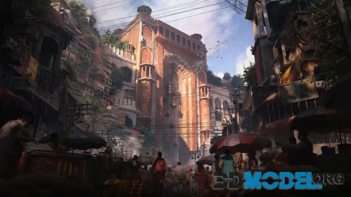 Kitbash3D - New Delhi
