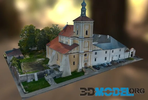 Kultura3d  Church Of St.Catherine Szczebrzeszyn (PBR)