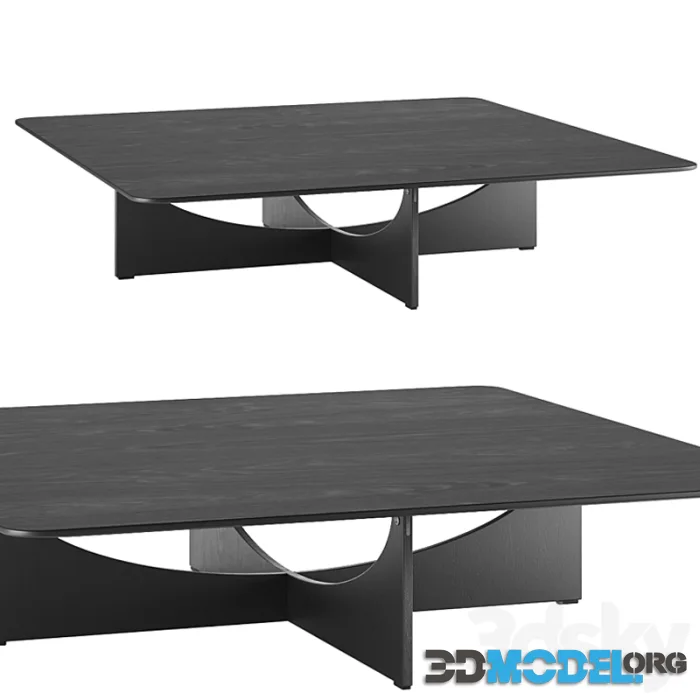 LIDO Square coffee table By Minotti